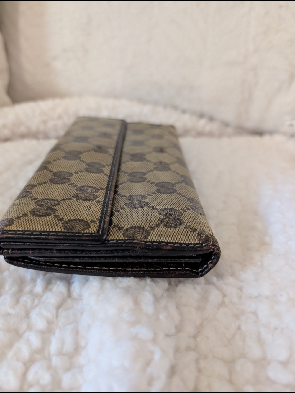 Gucci Brown GG Canvas Continental Wallet with Horsebit Detail - Picture 3 of 9